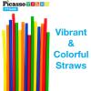 imagePicassoTiles 400pc Construction Toy Straw Building Set Children STEM Learning Interlocking Building Toys Creative Straw Connecting Builder Kits Early Education Kit for Kids Boys ampamp Girls Ages 3 PTS400Straw400pc