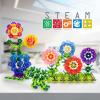 imagePicassoTiles Building Chips 600 Pieces Interlocking Construction Chips Creative Disc Block Toy Set STEM Learning Toys for Early Education and Child Brain Development Kids Boys Girls Age 3 and Up PTF60PTF55