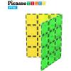 imagePicassoTiles Large Stabilizer Building Block Base Jumbo XL Plate Foundation Kit Magnetic Building Blocks Magnet Tiles Stacking STEM Toy Set2 pcs XL Plate