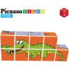 imagePicassoTiles Magnetic Expression Puzzle Toy Building Block Mix ampamp Match Cubes Cubes Magnet Sensory PreSchool Toys Gifts Educational STEM Learning Kit for Kid Baby Toddler Age 3 and Up 9 Piece PTC09