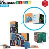 imagePicassoTiles Magnetic Puzzle Cube 3D Magic Dinosaur XRay Blocks 63 Piece Mix ampamp Match Cubes Sensory Toys STEAM Learning Building Block Children Construction Toy Set Stacking Magnet Creative Kit PMC63