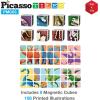 imagePicassoTiles Magnetic Puzzle Cube 3D Magic Dinosaur XRay Blocks 63 Piece Mix ampamp Match Cubes Sensory Toys STEAM Learning Building Block Children Construction Toy Set Stacking Magnet Creative Kit PMC63