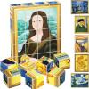 imagePicassoTiles 1 Magnetic Puzzle Building Cubes Blocks for kids Van Gogh puzzle Mona Lisa Hand puzzle kids toys 3 year old boy girl STEM toys Toddler TeenYoung ExplorersEducational Popular Art