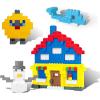 imagePicassoTiles 150 Piece Large Construction Brick Building Blocks STEM Bricks Toy Set Creative Learning Early Education Playset 5 Colors 4 Unique Shapes Mix ampamp Match Toys for Kids Boys Girls Child Age 3PBS2250