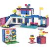 imagePicassoTiles 63 Pcs Magnetic Building Block Tiles with 2 Character Figures Construction Stacking STEM 3D Toy Set Creative Educational Learning Kit Magnet Montessori Playset for Kids ampamp Toddlers Ages 3512pc