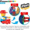 imagePicassoTiles Kids Activity Center Play Table ampamp Study Desk Set Sandbox Water Tight Container Storage Allin1 STEM Toy Kit Playset with 331pc Dual Size Building Bricks Construction Blocks Marble Run316 PCs Magnetic TilesBrickWater Container
