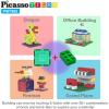 imagePicassoTiles Kids Activity Center Play Table ampamp Study Desk Set Sandbox Water Tight Container Storage Allin1 STEM Toy Kit Playset with 331pc Dual Size Building Bricks Construction Blocks Marble Run316 PCs Magnetic TilesBrickWater Container