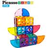 imagePicassoTiles Magnetic Building Block Quarter Round and Window Set Magnet Construction Toy Educational Kit Engineering STEM Learning Playset Child Brain Development Stacking Blocks PlayboardsQuarter Round and Window
