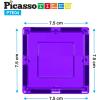 imagePicassoTiles Magnetic Building Block Set Right Triangle Magnet Tiles Construction Toy STEM Learning Kit Educational Playset Playboard Pretend Play Stacking Blocks Child Brain Development PTE0212Pc Square