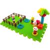 imagePicassoTiles PTB100 100pcs Hedgehog Shape 3D Building Blocks Tiles Farm Theme Set Learning Playset STEM Toy Set Educational Kit Child Branin Development Preschool Kindergarten Toy100 pcsFarm