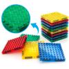 imagePicassoTiles 63 Pcs Magnetic Building Block Tiles with 2 Character Figures Construction Stacking STEM 3D Toy Set Creative Educational Learning Kit Magnet Montessori Playset for Kids ampamp Toddlers Ages 312pc addon2