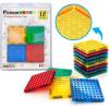 imagePicassoTiles 63 Pcs Magnetic Building Block Tiles with 2 Character Figures Construction Stacking STEM 3D Toy Set Creative Educational Learning Kit Magnet Montessori Playset for Kids ampamp Toddlers Ages 312pc addon1