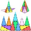 imagePicassoTiles Magnetic Building Block Set Right Triangle Magnet Tiles Construction Toy STEM Learning Kit Educational Playset Playboard Pretend Play Stacking Blocks Child Brain Development PTE0212Pc I Triangle