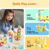 imagePicassoTiles Magnet Tiles Building Block Travel Size Magnetic Marble Run Construction Toy Set Mini Diamond Marble Racetrack Building Blocks Playset Education STEM Learning Kit Boy Girl 3 PTMG45Mini Marble 60 Pcs