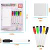 imagePicassoTiles Canvas Tiles Whiteboard with 8 Magnetic Building Tiles ampamp 5 Marker Pens Expansion Construction Blocks STEAM Learning Kits Educational Toy Set Preschool Toddler Child Kids Ages 3