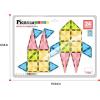 imagePicassoTiles 40pc Nano Mini Magnetic Tile Construction Building Blocks Travel Toy Set with Storage Case STEM Educational Fun Learning Magnet Tiles Stacking Toys for Toddlers Girls Boys Ages 3 PN01Mini 24pcs