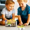 imagePicassoTiles Magnetic Tiles Race Car Track Kit Parking Garage Expansion Pack with 2 Cars Magnet Tile Building Blocks Educational Toy Learning Kit Pretend Play Construction Set Kids Child Ages 3 PTR072 Cars With Garage Race Track