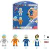 imagePicasso Toys Magnetic Action Figures Character Law Enforcement for Construction Building Block Tiles Toy Set Magnet Expansion Variety Pack Educational STEM Learning Kit Pretend Playset PTA12Multicolor