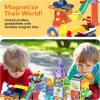 imagePicassoTiles 650PCS Magnetic Marble Run Tiles and Brick Combo Magnet Tile Building Blocks Magnet Set with Character Action Figures Educational Preschool Learning Toys for Kids Toddlers Ages 3 PB650700pc combo