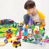 imagePicassoTiles 650PCS Magnetic Marble Run Tiles and Brick Combo Magnet Tile Building Blocks Magnet Set with Character Action Figures Educational Preschool Learning Toys for Kids Toddlers Ages 3 PB650700pc combo