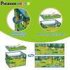 imagePicassoTiles Magnet Tile Toy Organizer Foldable City Theme Storage Bin Box with Lid and Handles Magnetic Tiles Building Blocks STEM Educational Pretend Play Playroom Toys Toddler Kids Ages 3 Up PTA33Forest Animal Theme