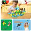 imagePicassoTiles Magnetic Tiles Pete The Cat Home Theme Building Blocks Double Sided Printing Toddler Magnet Toys Education STEM Learning Kit Construction Brain Development Preschool Kid Game Boy Girl 3Pete the Cat 6 Family
