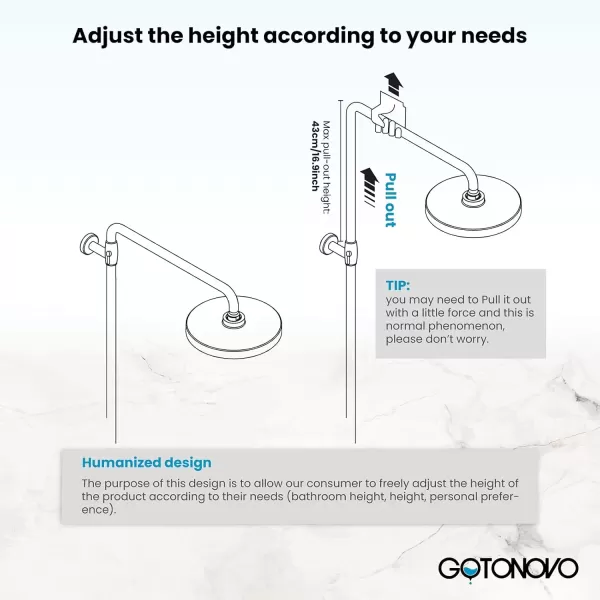 imageBrushed Nickel Shower Set 8Inch Rainfall Shower Head Sinlge handle Shower Faucet Kit with Hand Held Spray High End Luxury