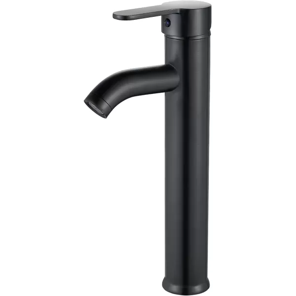 imagegotonovo Bathroom Vessel Sink Faucet Single Handle Matte Black Lavatory Vanity Mixer Tap Single Hole Morden Tall Bathroom FaucetOil Rubbed Bronze