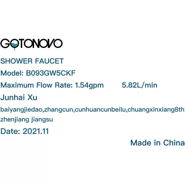 imagegotonovo Ceiling Mounted Rain Mixer Shower Faucet Set Chrome Polished 12 inch Square Rainfall Shower Head with 6 Body Spray Jets and Brass Handshower Roughin Valve and Trim IncludedBrushed Nickel