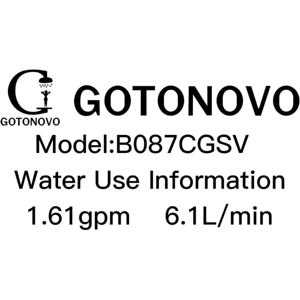 imagegotonovo Floor Mount Bathtub Faucet High Flow Freestanding Tub Filler Standing Shower Faucets with 360 Swivel Gooseneck Spout and Cylinder Handheld Spray Matte BlackBrushed Nickel
