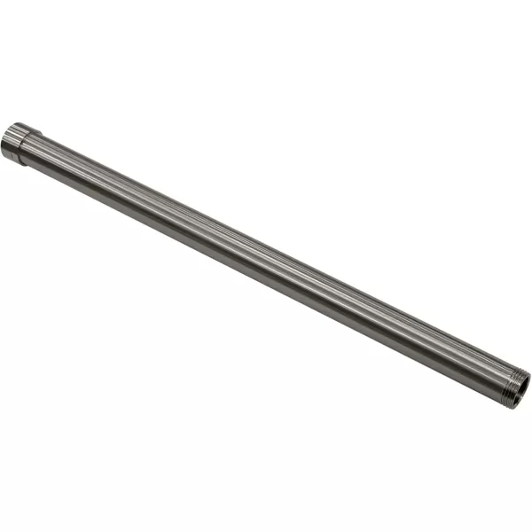 imagegotonovo G34 Shower Extension Tube Shower Extender Bar Longer Shower Pipe Add Shower Height Outdoor Polished Gold 12 InchBrushed Nickel