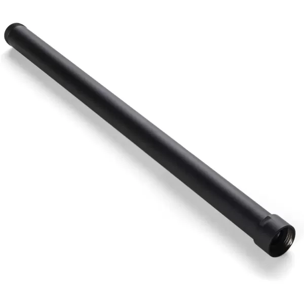 imagegotonovo G34 Shower Extension Tube Shower Extender Bar Longer Shower Pipe Add Shower Height Outdoor Polished Gold 12 InchMatte Black