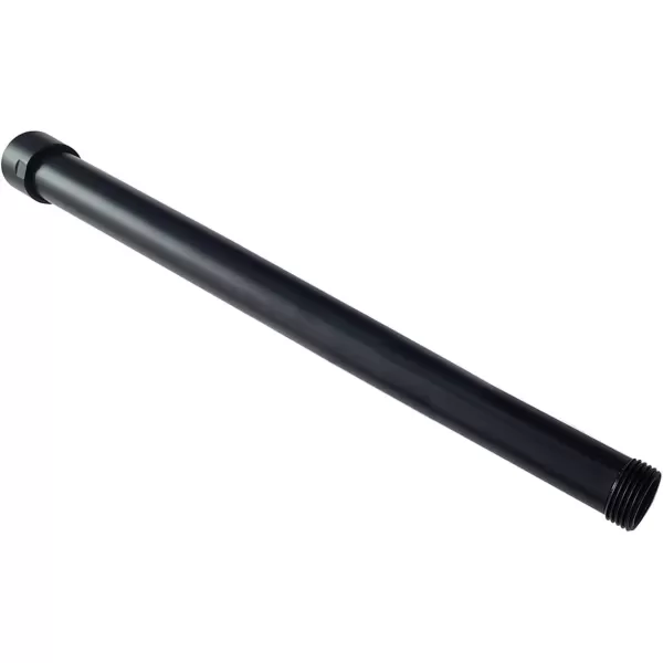 imagegotonovo G34 Shower Extension Tube Shower Extender Bar Longer Shower Pipe Add Shower Height Outdoor Polished Gold 12 InchMatte Black