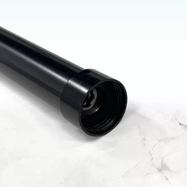 imagegotonovo G34 Shower Extension Tube Shower Extender Bar Longer Shower Pipe Add Shower Height Outdoor Polished Gold 12 InchOil Rubbed Bronze