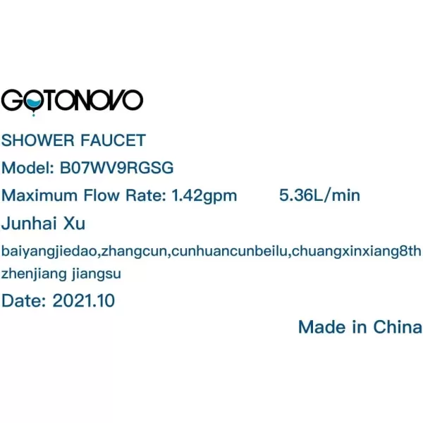 imagegotonovo Gold Polished Shower Faucet Sets 8 Inch Rainfall Shower Head Bathtub 2 Cross Knobs Mixer Rain Shower System Adjustable Hand Held Spray Shower UnitAntique Brass