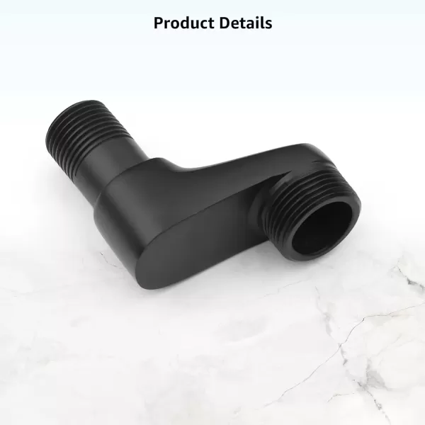 imagegotonovo Matte Black Clawfoot Tub 338 Inch Wall Mount Adapter Bathtub Kitchen Faucet Adjustable Swing Arms Commercial Utility 1 PairMatte Black