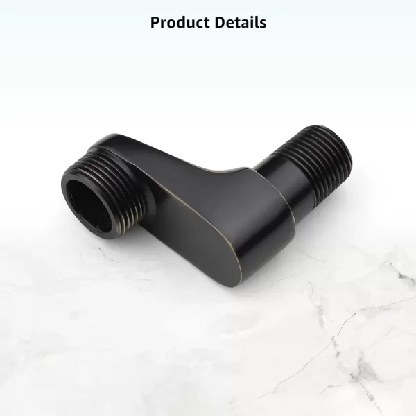 imagegotonovo Matte Black Clawfoot Tub 338 Inch Wall Mount Adapter Bathtub Kitchen Faucet Adjustable Swing Arms Commercial Utility 1 PairOil Rubbed Bronze