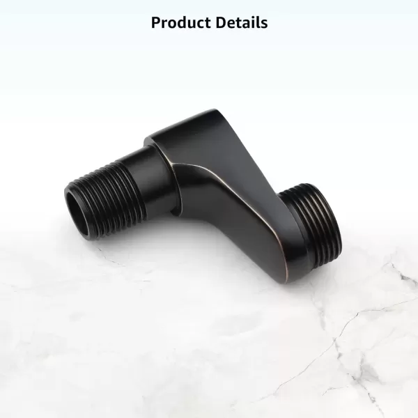 imagegotonovo Matte Black Clawfoot Tub 338 Inch Wall Mount Adapter Bathtub Kitchen Faucet Adjustable Swing Arms Commercial Utility 1 PairOil Rubbed Bronze