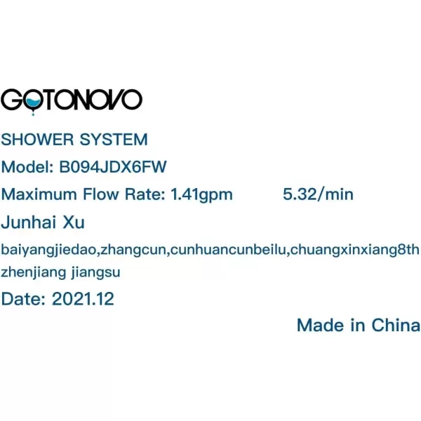 imagegotonovo Polish Chrome Rain Mixer Shower Faucet Set with Waterfall Tub Spout 10 inch Square Rainfall Shower Head with Handheld Spray Wall Mounted Roughin Valve and Trim IncludedBrushed Nickel