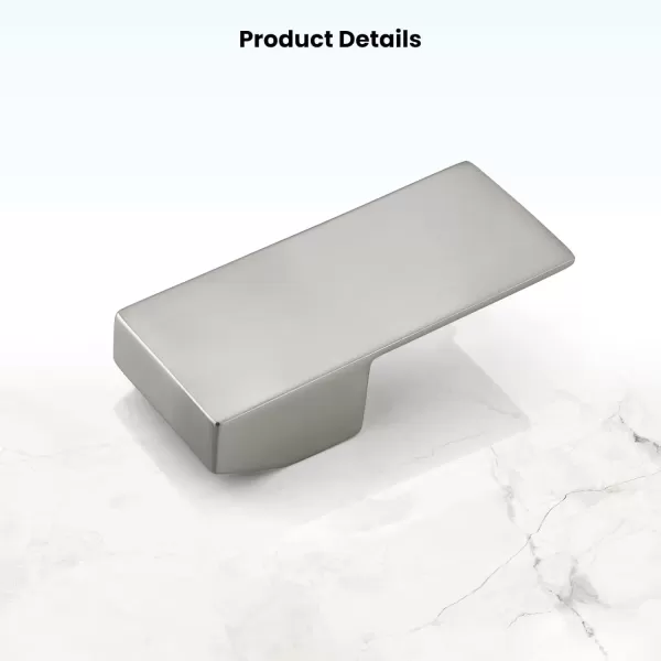 imagegotonovo Single Matte Black Shower Flat Lever Handle Replacement LavatoryBathtubBathroom Shower Faucet Part Accessory Single Shower HandleBrushed Nickel