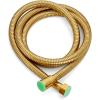 imagegotonovo Shower Hose 59 Inches for Bathroom Extra Long SUS304 Stainless Steel Handheld Shower Head Hose with Brass Insert and Nut Flexible Matte BlackClawfoot Tub Adapter