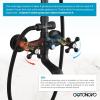 imagegotonovo Exposed Bathroom Shower Faucet Wall Mounted Outdoor Shower System 8 Inch Shower Head and Tub Spout Double Cross Handles Adjustable Handheld Sprayer with Shower Shelf Brushed NickelMatte Black