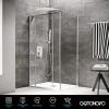 imagegotonovo Bathroom Rain Shower Combo Set Ceiling Mount with Handheld Spray High Pressure Luxury Shower Mixer Faucet with Roughin Valve Shower Trim 2 Function 10 inch Shower Head Oil Rubbed BronzeBrushed Nickel
