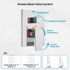 imagegotonovo Bathroom Rain Shower Combo Set Ceiling Mount with Handheld Spray High Pressure Luxury Shower Mixer Faucet with Roughin Valve Shower Trim 2 Function 10 inch Shower Head Oil Rubbed BronzePolished Chrome