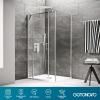 imagegotonovo Bathroom Rain Shower Combo Set Ceiling Mount with Handheld Spray High Pressure Luxury Shower Mixer Faucet with Roughin Valve Shower Trim 2 Function 10 inch Shower Head Oil Rubbed BronzeBrushed Nickel