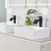 imagegotonovo Waterfall Vessel Sink Faucet for Sink 1 HoleSingle Handle Tall Bathroom Sink FaucetBrass Waterfall Bathroom Faucet Arc Body Mixer Tap with Pop Up Drain and Supply LinePolish GoldMatte Black
