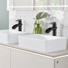 imagegotonovo Waterfall Vessel Sink Faucet for Sink 1 HoleSingle Handle Tall Bathroom Sink FaucetBrass Waterfall Bathroom Faucet Round Body Mixer Tap with Pop Up Drain and Supply LineMatte BlackOil Rubbed Bronze