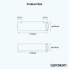 imagegotonovo Polished Chrome Lavatory Shower Faucet Adjustable Rod Fittings Wall Mount Extension Tube 11quot Extendable to 21quot Shower Faucet Kit Full Brass ConstructionPolish Chrome