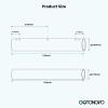 imagegotonovo Polished Chrome Lavatory Shower Faucet Adjustable Rod Fittings Wall Mount Extension Tube 11quot Extendable to 21quot Shower Faucet Kit Full Brass ConstructionBrushed Nickel