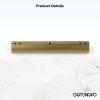imagegotonovo Polished Chrome Lavatory Shower Faucet Adjustable Rod Fittings Wall Mount Extension Tube 11quot Extendable to 21quot Shower Faucet Kit Full Brass ConstructionAntique Brass